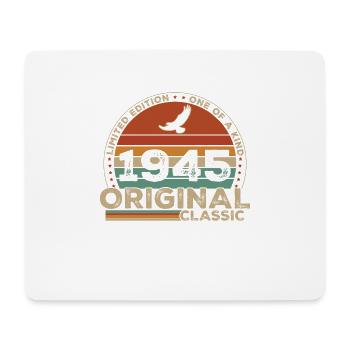 Original 1945 Vintage Cadeau d’anniversaire - Tapis de souris (format paysage) - blanc - Devant