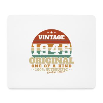 Original 1945 Vintage Cadeau d’anniversaire - Tapis de souris (format paysage) - blanc - Devant