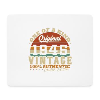 Original 1945 Vintage Cadeau d’anniversaire - Tapis de souris (format paysage) - blanc - Devant
