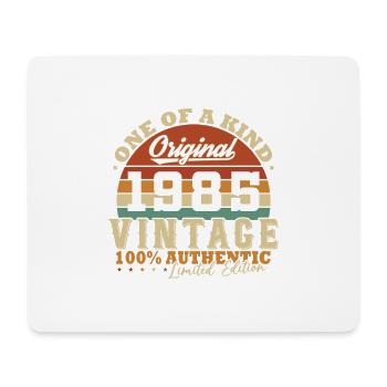 Original 1985 Vintage Geburtstagsgeschenk - Mousepad (Querformat) - Weiß - Vorne