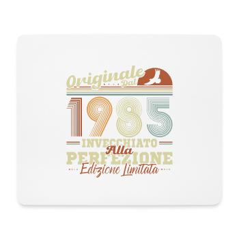Original 1985 Retro Geburtstagsgeschenk - Mousepad (Querformat) - Weiß - Vorne