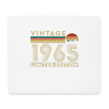 1965 Original Vintage Rétro Cadeau d’anniversaire - Tapis de souris (format paysage) - blanc - Devant