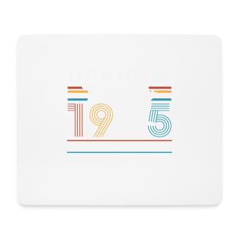 Février 1985 Vintage Anniversaire 1985 Cadeau - Tapis de souris (format paysage) - blanc - Devant