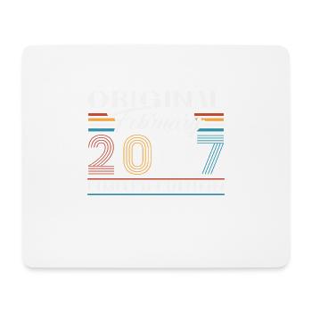 February 2007 Vintage Birthday 2007 Gift - Mouse Pad (horizontal) - white - Front