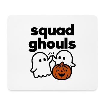 Squad Ghouls Halloween Pumpkin Crew - Mousepad (Querformat) - Weiß - Vorne