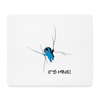 it_is_mine - Mouse Pad (horizontal) - white - Front
