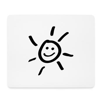 sun - Mouse Pad (horizontal) - white - Front