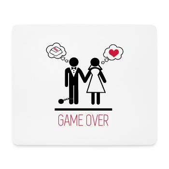 game over 3 - 2 - Tapis de souris (format paysage) - blanc - Devant