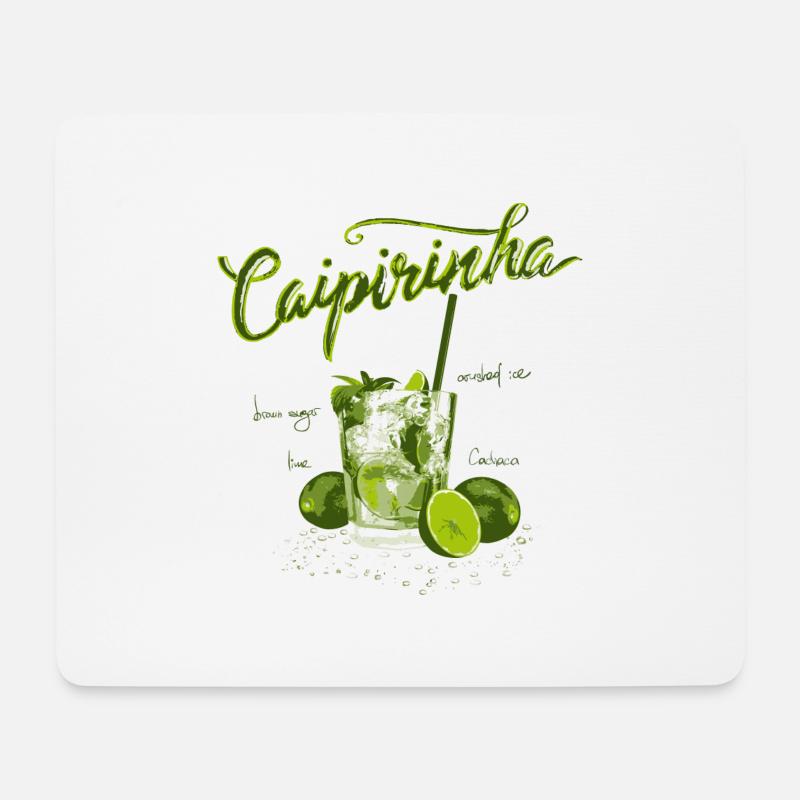 CAIPIRINHA - Mousepad (Querformat) - Weiß