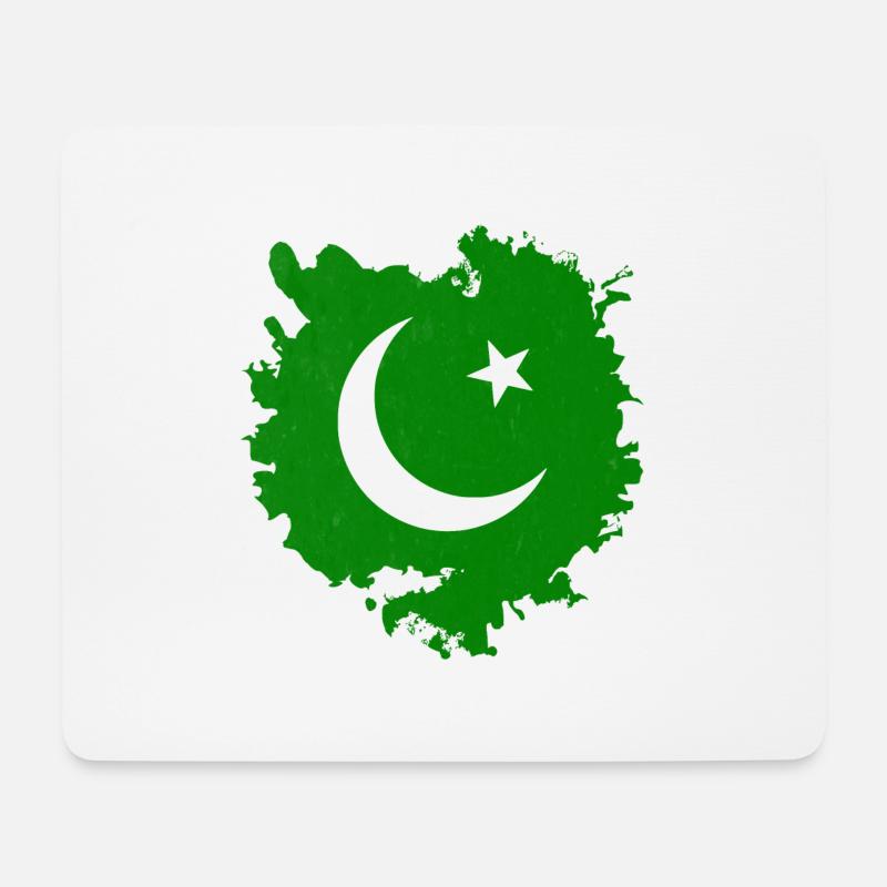 Pakistan - Mousepad (Querformat) - Weiß