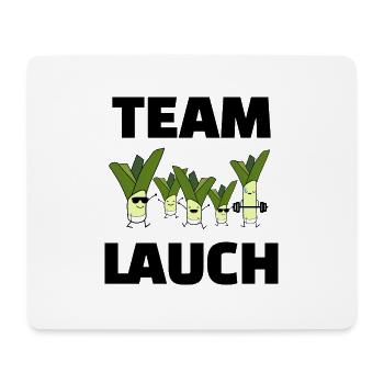Team Lauch die ultimative Lauch Army - Mousepad (Querformat) - Weiß - Vorne