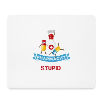Pharmacist - Geschenk Apotheker Apotheke Prüfung - Mousepad (Querformat) - Weiß - Vorne