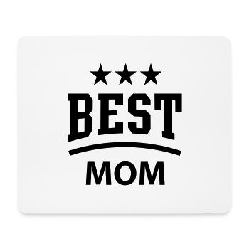 BEST MOM 3 Star - Mouse Pad (horizontal) - white - Front