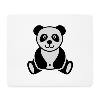 Panda - Mousepad (Querformat) - Weiß - Vorne