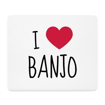 Banjo - Music - Musik - Musique - Mouse Pad (horizontal) - white - Front