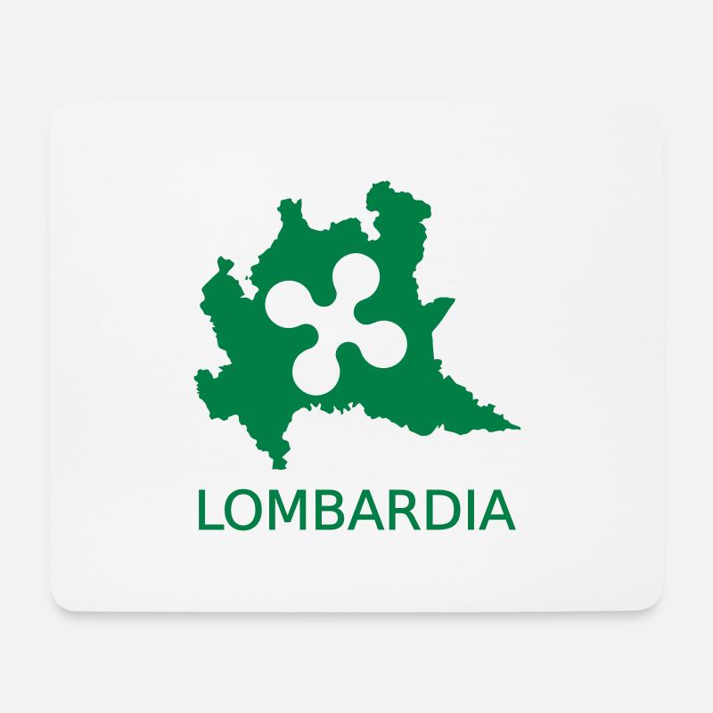 Lombardei Italien 1 - Mousepad (Querformat) - Weiß