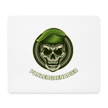 Bundeswehr Soldat Panzergrenadier Grenadier - Mousepad (Querformat) - Weiß - Vorne