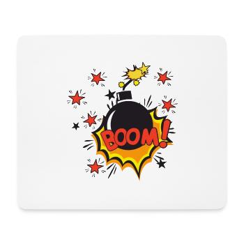 bombe - Tapis de souris (format paysage) - blanc - Devant
