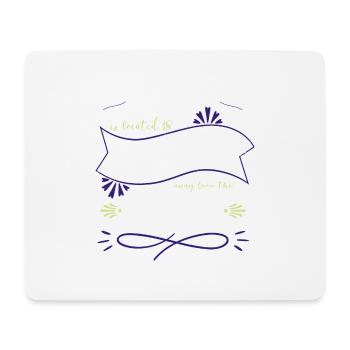 pirater les doigts des joueurs anonymes attendez-vous à nous - Tapis de souris (format paysage) - blanc - Devant