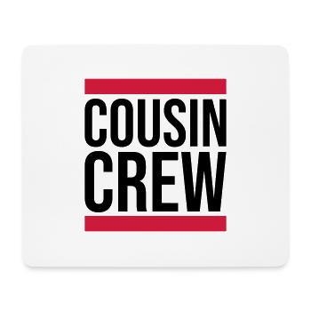 Leader Cousin Crew Team - Mousepad (Querformat) - Weiß - Vorne