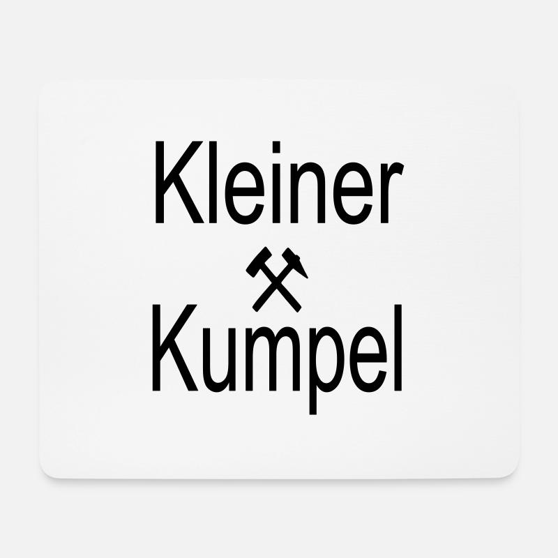 Kleiner Kumpel - Mousepad (Querformat) - Weiß