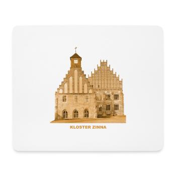 Monastère de Zinna Jüterbog Teltow Brandebourg - Tapis de souris (format paysage) - blanc - Devant