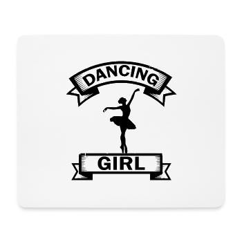 Dancing Dance Music - Mouse Pad (horizontal) - white - Front