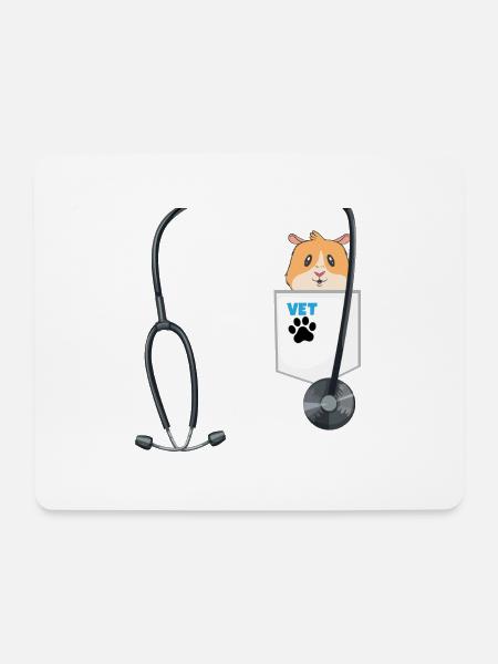 Veterinarian Costume School Career Day Outfit - Mousepad (Querformat) - Weiß