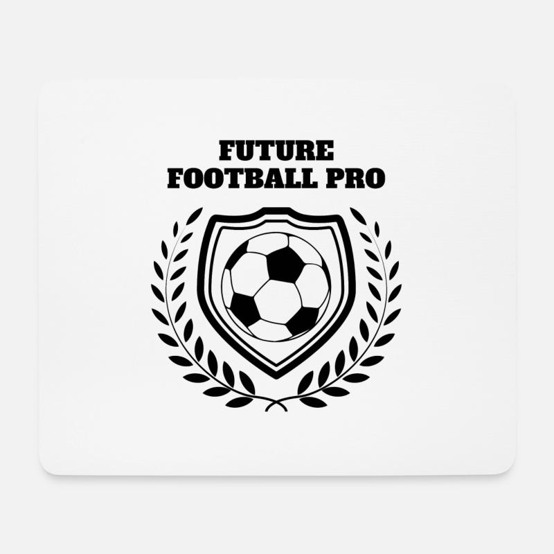 Future Football Pro - Der nächste Fußball Profi - Mousepad (Querformat) - Weiß