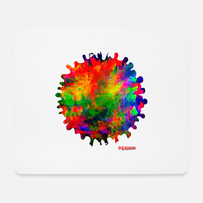 "Paint4" by Acryl Galerie & Design - Mousepad (Querformat) - Weiß