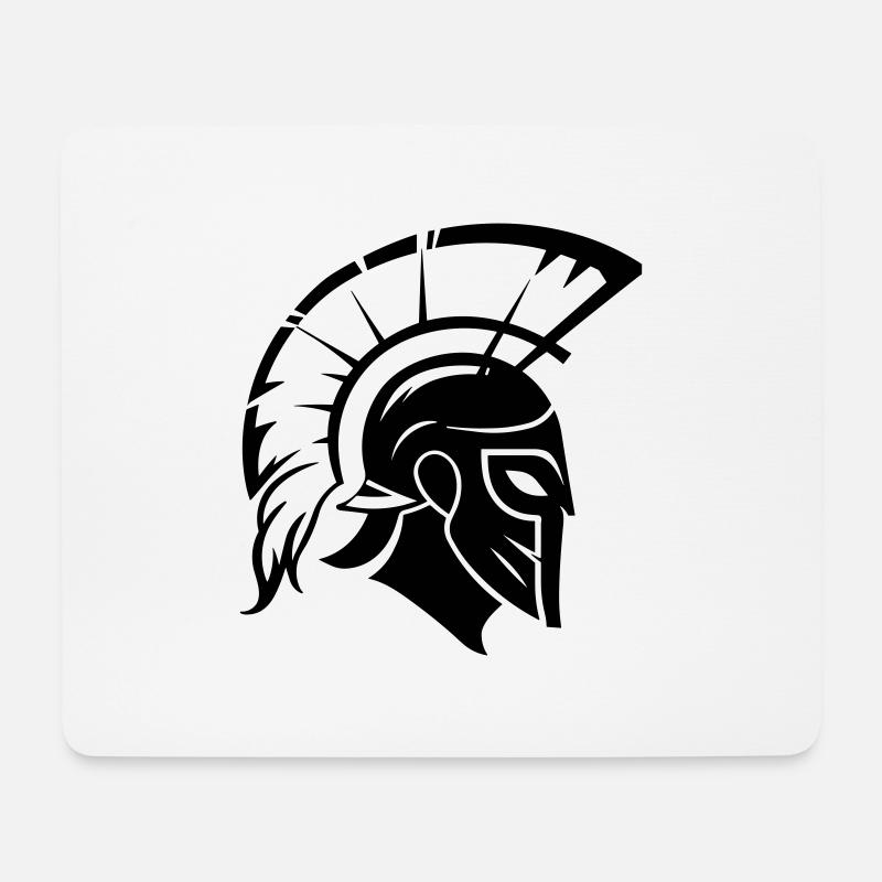Sparta Spartanischer Krieger - Mousepad (Querformat) - Weiß