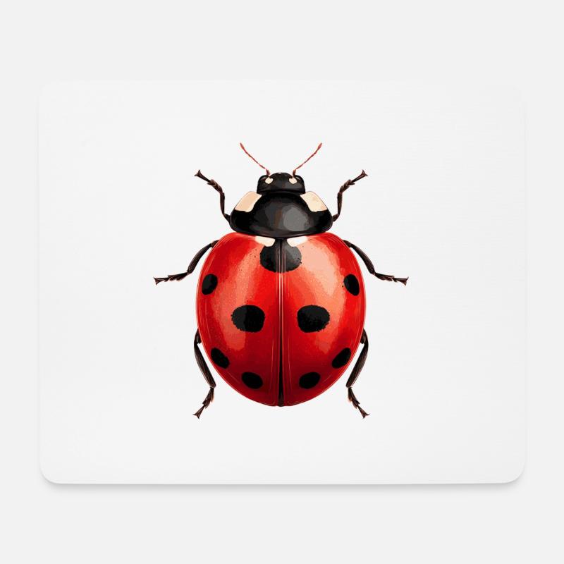 Ladybird - Mouse Pad (horizontal) - white