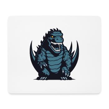 Tyrannosaurus Rex Logo - Tapis de souris (format paysage) - blanc - Devant