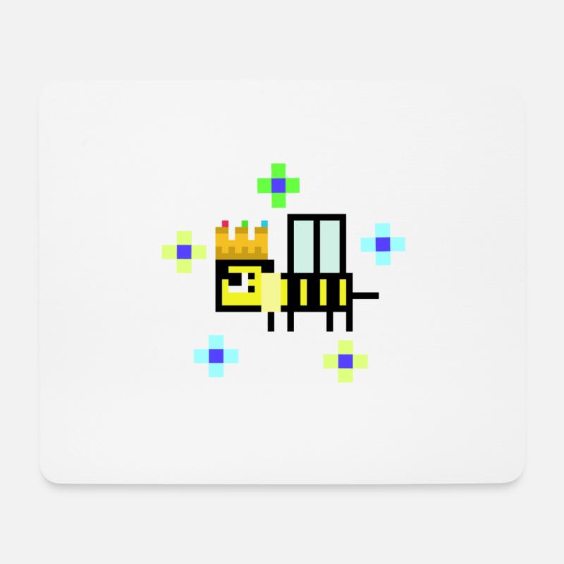 Queen Bee - Mouse Pad (horizontal) - white