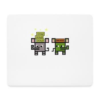 Balance of Success - Mouse Pad (horizontal) - white - Front