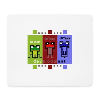 FrogDevelopment - Mouse Pad (horizontal) - white - Front