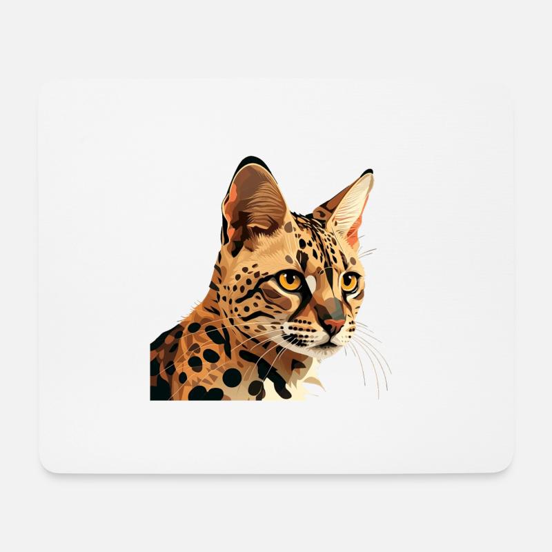BENGAL - Mouse Pad (horizontal) - white