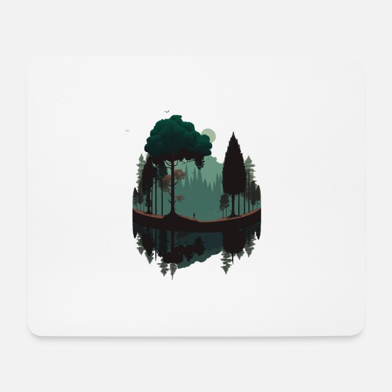 SURREAL - Mouse Pad (horizontal) - white