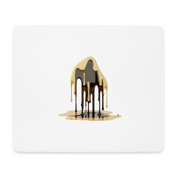MELTING - Mouse Pad (horizontal) - white - Front