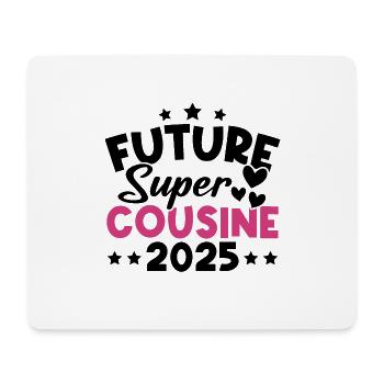 Future super cousine 2025 - Tapis de souris (format paysage) - blanc - Devant