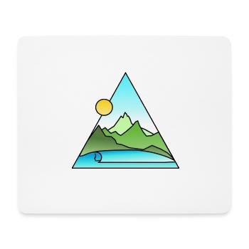 Tahiti - Mouse Pad (horizontal) - white - Front