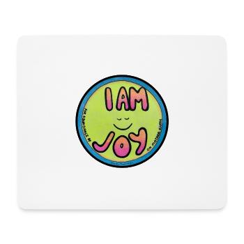 ICH BIN FREUDE - Mousepad (Querformat) - Weiß - Vorne