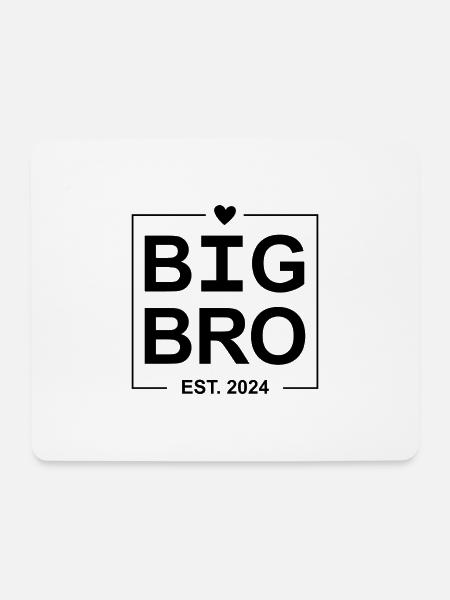 Großer Bro Est 2024 - Mousepad (Querformat) - Weiß