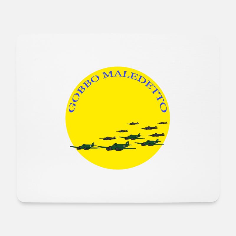 Damned Hunchback - Mouse Pad (horizontal) - white