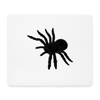 Spinne Spinnennetz Spinnen Phobie eklig Geschenk - Mousepad (Querformat) - Weiß - Vorne