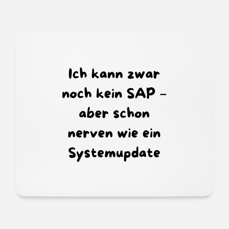 System update - Mouse Pad (horizontal) - white