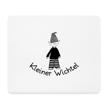 Kleiner Wichtel - Mousepad (Querformat) - Weiß - Vorne