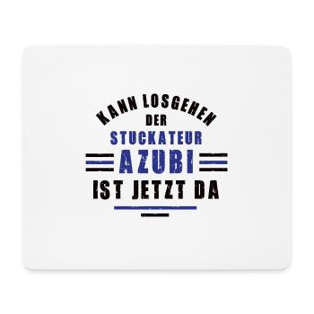 Azubi Stuckateur Lehre Ausbildung Stukkateur Lehre - Mousepad (Querformat) - Weiß - Vorne
