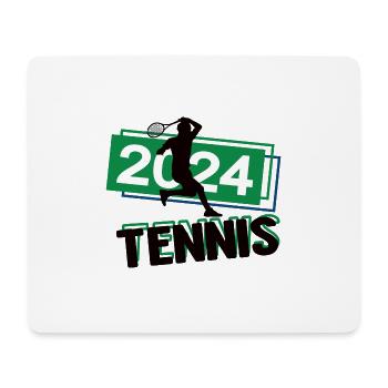 Tennis Spieler Team Turnier Mannschaft in 2024 - Mousepad (Querformat) - Weiß - Vorne