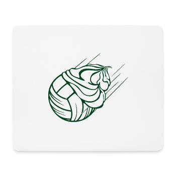 Whipped Cream Volleyball Team - Mouse Pad (horizontal) - white - Front